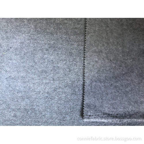 100%Polyester Melange Polar Fleece Knitted Fabric